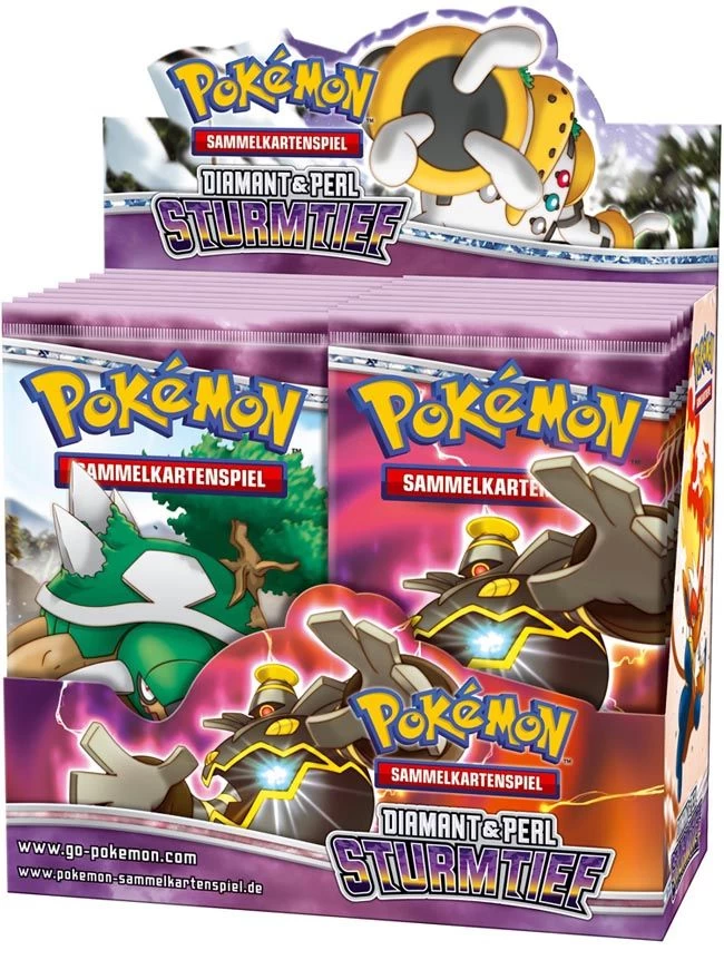 POKEMON Pokémon Cards DP Sturmtief (Booster) DE 3 POKEMON Pokémon Cards DP Sturmtief (Booster) DE