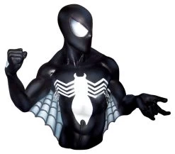 Monogram Marvel Spider-Man Black Costume Bust Bank (Spardose)