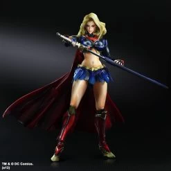 Superman Variant - Supergirl - Play Arts Kai Figur -FUNKO Store 047710960e90a34ab9b91008efccf4bf55f713c3b01081215999147b45f45122