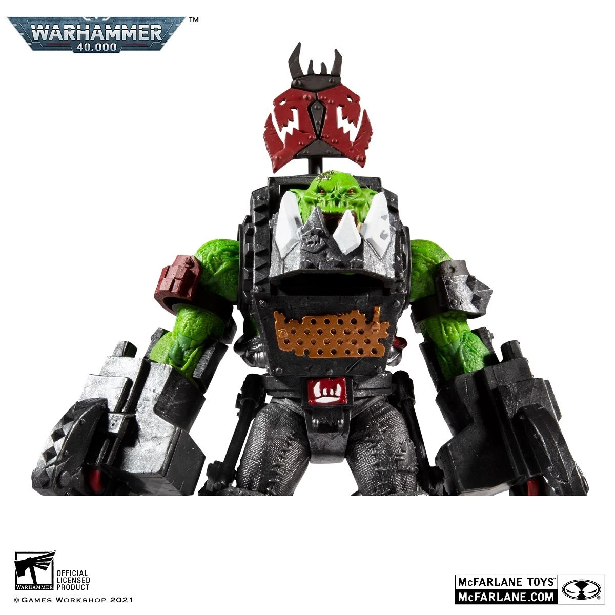 Warhammer 40k - Ork Meganob With Buzzsaw - Megafigur 8 Warhammer 40k - Ork Meganob With Buzzsaw - Megafigur – Bild 6