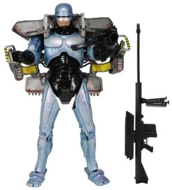 NECA ROBOCOP With Jetpack & Assault Cannon Actionfigur