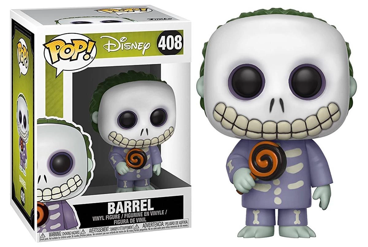 FUNKO POP! - The Nightmare Before Christmas - Barrel Figur 3 FUNKO POP! - The Nightmare Before Christmas - Barrel Figur
