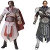 NECA Assassins Creed Brotherhood - Unhooded Ezio 2er Figuren Set