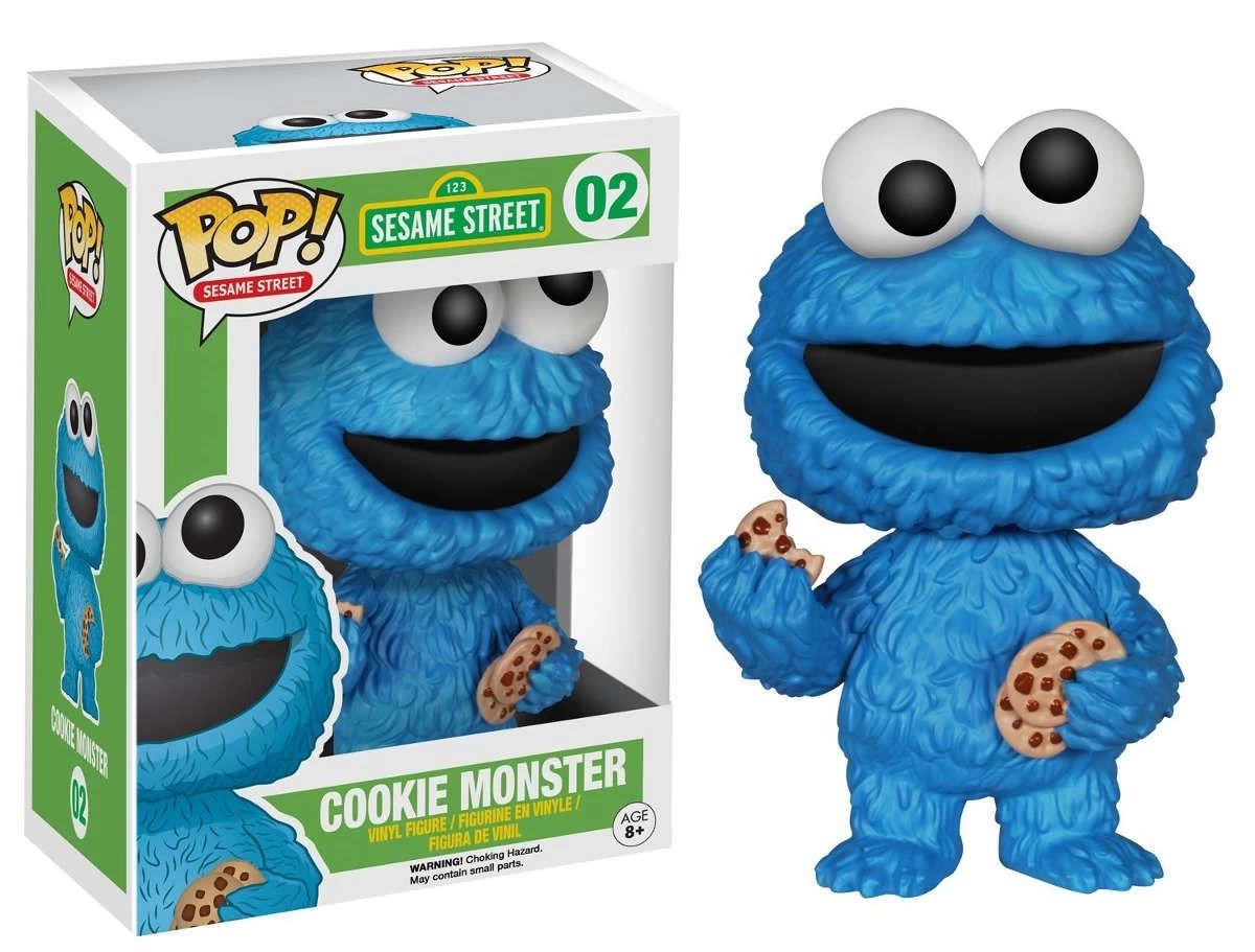 FUNKO POP! - Sesame Street - Cookie Monster Figur 3 FUNKO POP! - Sesame Street - Cookie Monster Figur