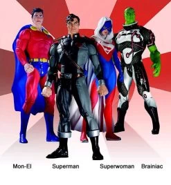 Superman New Krypton Figuren 4er Set
