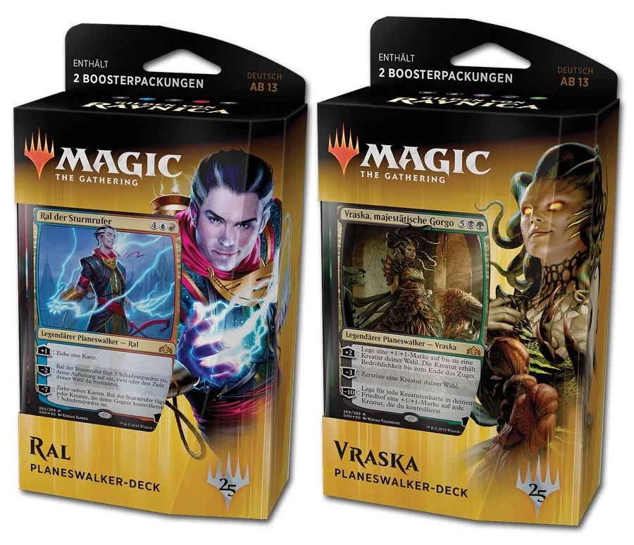 Wizards Of The Coast Magic Gilden Von Ravnica Planeswalker-Decks 2er Set (DE) 3 Wizards Of The Coast Magic Gilden Von Ravnica Planeswalker-Decks 2er Set (DE)