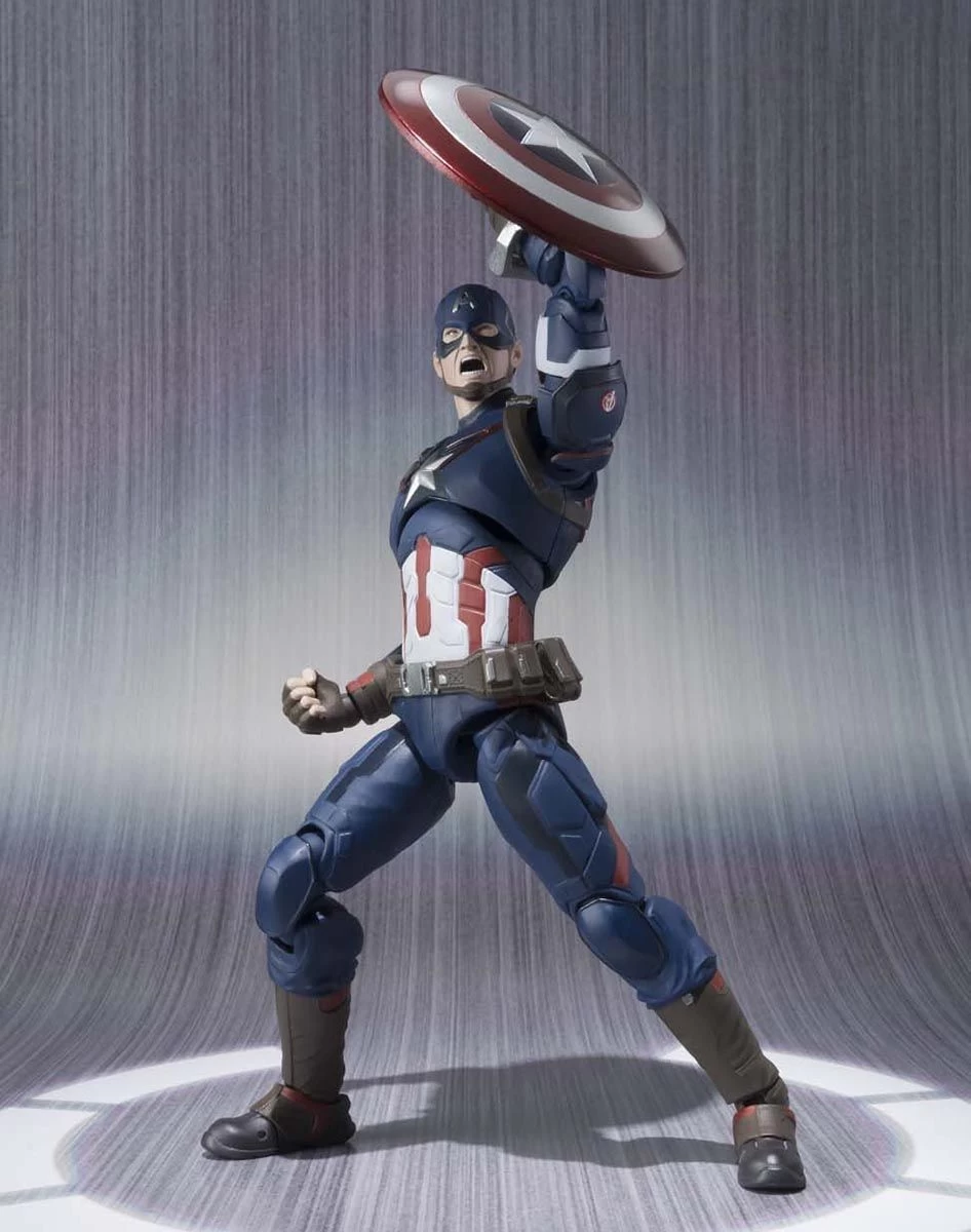 Avengers: Age Of Ultron - Captain America Figuarts Figur 5 Avengers: Age Of Ultron - Captain America Figuarts Figur – Bild 3