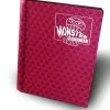 Diverse Monster A6 Mini Sammelalbum Für 64 Karten Prisma Rot