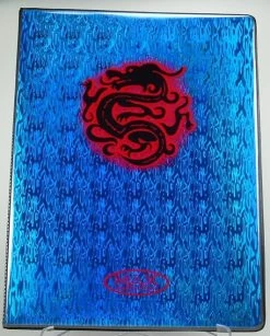 9 Pocket Portfolio China Dragon Blue Wave