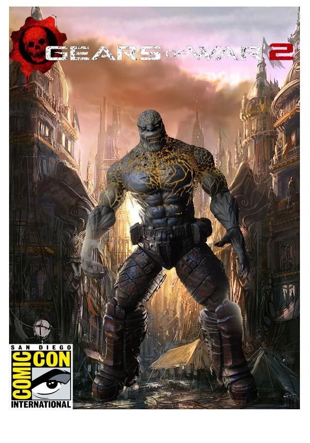 NECA Gears Of War 2 Locust Grenadier (Lambent) SDCC Figur 3 NECA Gears Of War 2 Locust Grenadier (Lambent) SDCC Figur