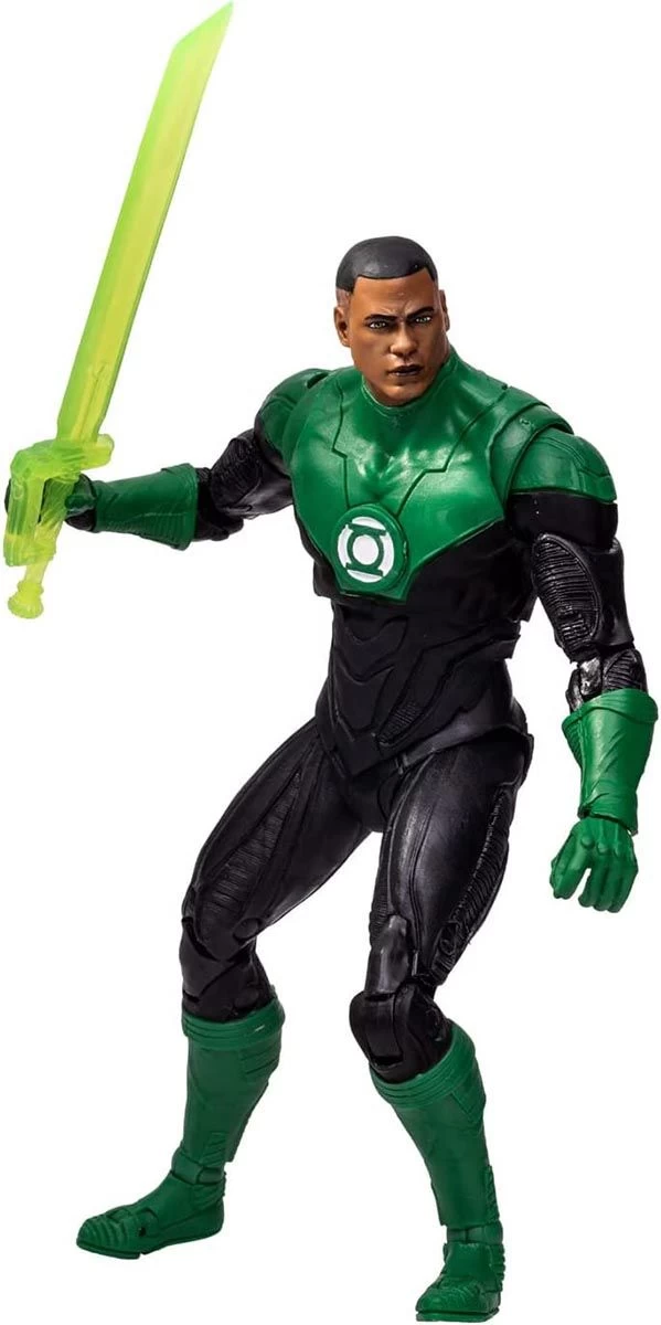 DC Multiverse - Modern Comic Green Lantern (John Stewart) Figur 10 DC Multiverse - Modern Comic Green Lantern (John Stewart) Figur – Bild 8