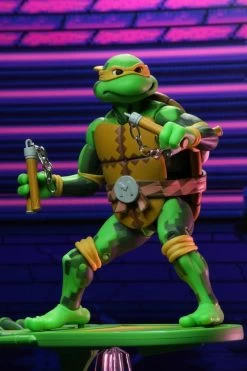 NECA Teenage Mutant Ninja Turtles (1990 Video-Game) - Michelangelo Actionfigur -FUNKO Store 54117 1