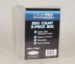 Ultra Pro Plastikkasten Für 250 Karten, 2 Teile