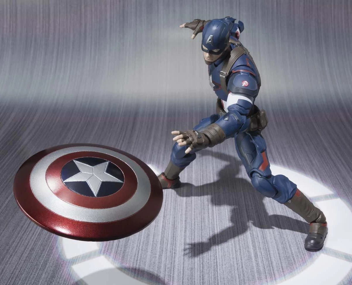 Avengers: Age Of Ultron - Captain America Figuarts Figur 8 Avengers: Age Of Ultron - Captain America Figuarts Figur – Bild 6