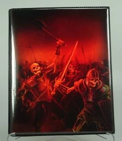 4 Pocket Portfolio Skeleton Army