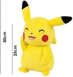 Joy Toy Pokémon - Smiling Pikachu Plüschtier 7 Joy Toy Pokémon - Smiling Pikachu Plüschtier -FUNKO Store 61cigzdu7kl. ac sl1400