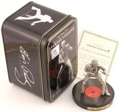 Diverse ELVIS Las Vegas, 1970 Pewter Zinn-Figur + Tin