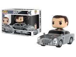 FUNKO POP! RIDES - 007 James Bond With Aston Martin DB5 Figur