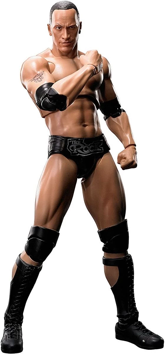 WWE Superstar Series - The Rock - S.H. Figuarts Figur 3 WWE Superstar Series - The Rock - S.H. Figuarts Figur