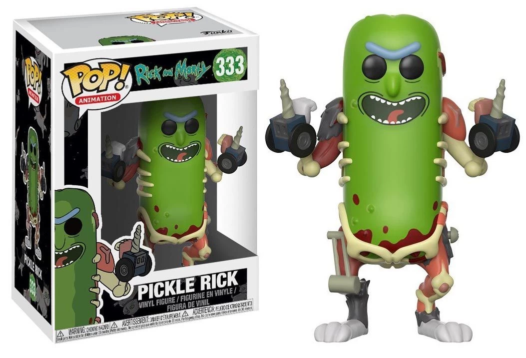 FUNKO POP! - Rick & Morty - Pickle Rick Figur 3 FUNKO POP! - Rick & Morty - Pickle Rick Figur