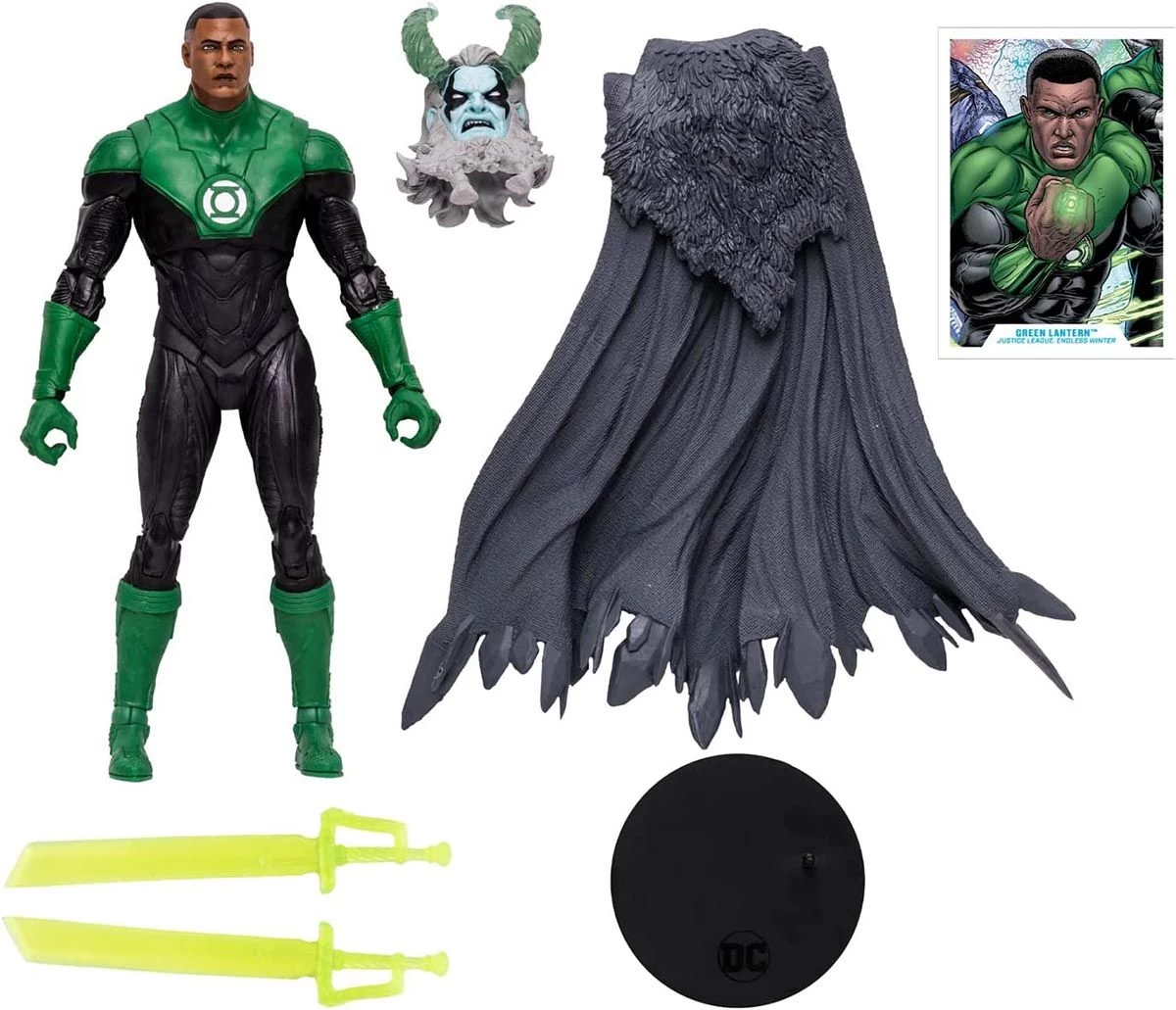 DC Multiverse - Modern Comic Green Lantern (John Stewart) Figur 3 DC Multiverse - Modern Comic Green Lantern (John Stewart) Figur