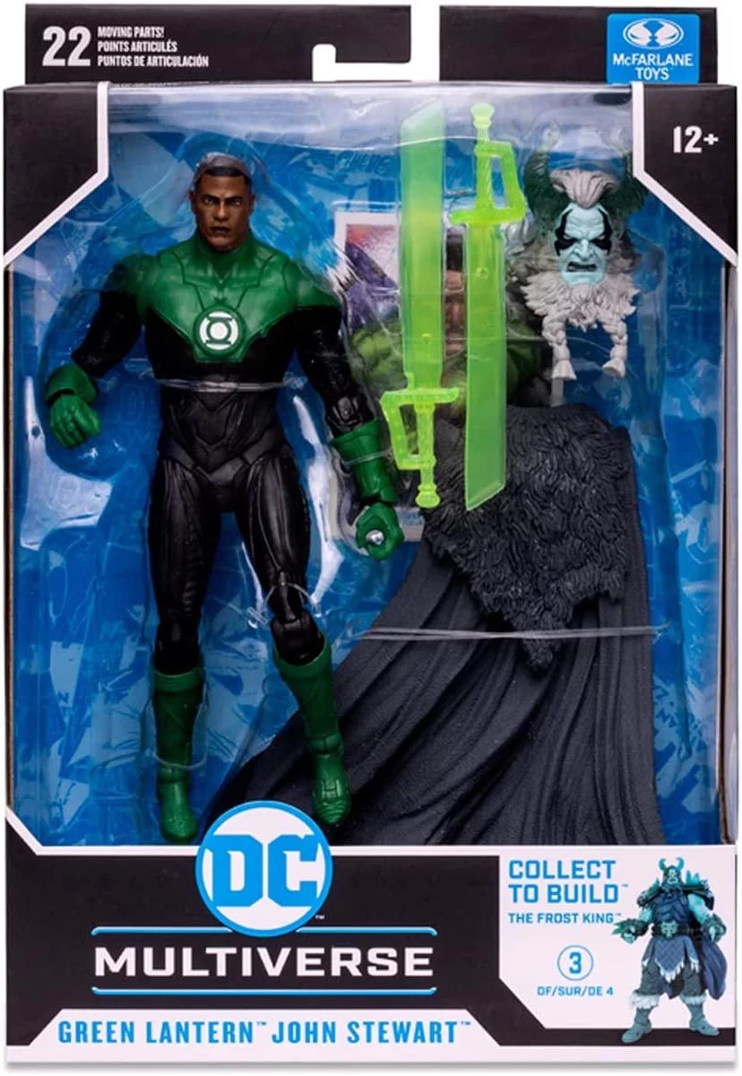 DC Multiverse - Modern Comic Green Lantern (John Stewart) Figur 4 DC Multiverse - Modern Comic Green Lantern (John Stewart) Figur – Bild 2
