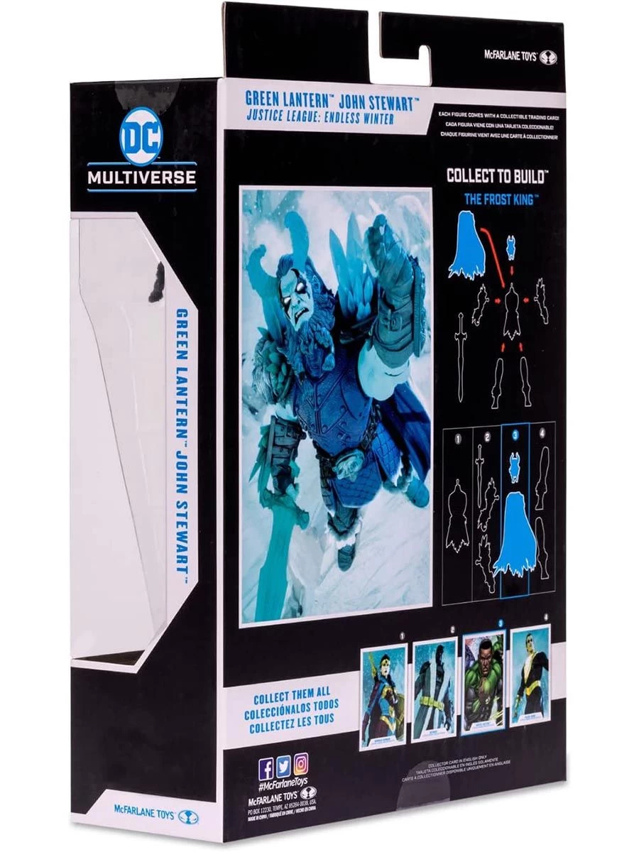 DC Multiverse - Modern Comic Green Lantern (John Stewart) Figur 5 DC Multiverse - Modern Comic Green Lantern (John Stewart) Figur – Bild 3