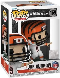 FUNKO POP! - Joe Burrow Figur - NFL Cincinnati Bengals Away -FUNKO Store 71vggf0xdtl. ac sl1300
