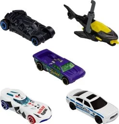 MATTEL Hot Wheels - DC Batman Die-Cast Fahrzeuge 5er-Pack -FUNKO Store 71vls2flael. ac sl1500 1