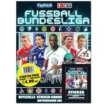 Topps 2009-10 Fußball Bundesliga Starterpack 3 Topps 2009-10 Fußball Bundesliga Starterpack