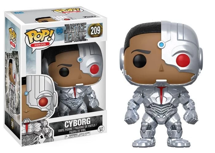FUNKO POP! - Movies: DC Justice League - Cyborg Figur 3 FUNKO POP! - Movies: DC Justice League - Cyborg Figur