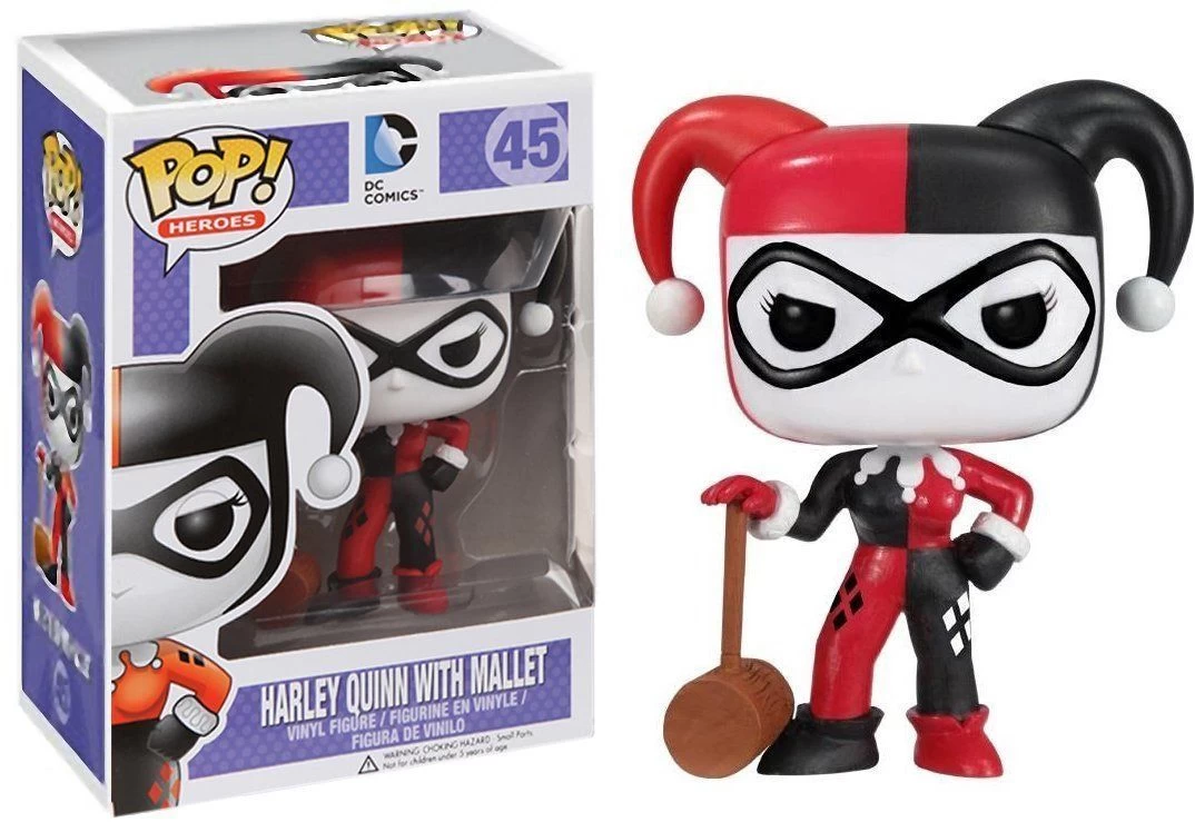 FUNKO POP! - DC Comics - Harley Quinn With Mallet Figur 3 FUNKO POP! - DC Comics - Harley Quinn With Mallet Figur