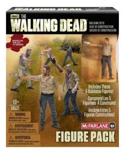 The Walking Dead Building Set - 5-Figuren Pack 1