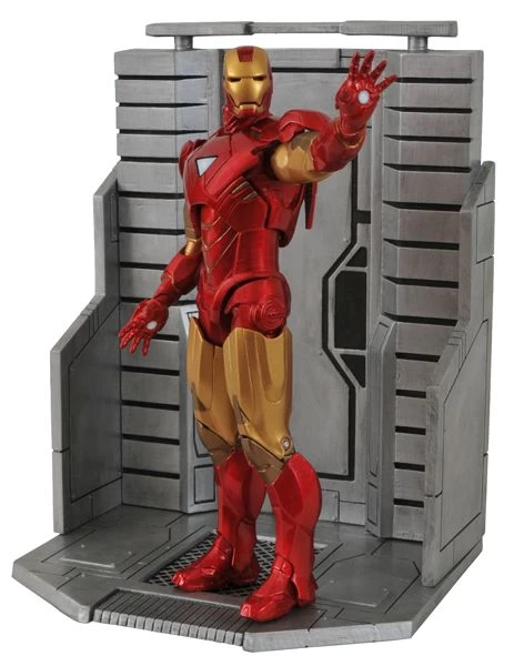 Diamond Select Marvel Select - The Avengers Movie Iron Man Mark 6 Figur 3 Diamond Select Marvel Select - The Avengers Movie Iron Man Mark 6 Figur