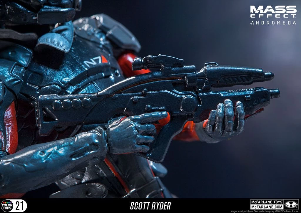 Mass Effect - Scott Ryder 17cm Color Tops Figur 8 Mass Effect - Scott Ryder 17cm Color Tops Figur – Bild 6