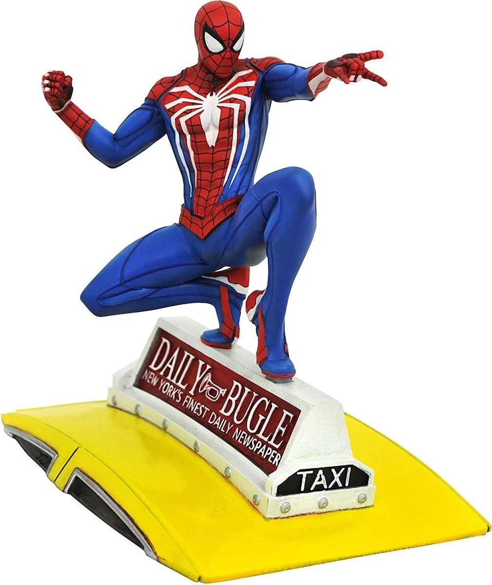 Diamond Select Spider-Man - PS4 Spider-Man On Taxi - Marvel Gallery Statue 3 Diamond Select Spider-Man - PS4 Spider-Man On Taxi - Marvel Gallery Statue