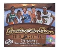 Upper Deck 2010 Greats Of The Game Basketball