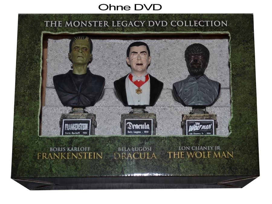 Diverse Universal Studio Monsters Büstenset 17cm 3 Diverse Universal Studio Monsters Büstenset 17cm