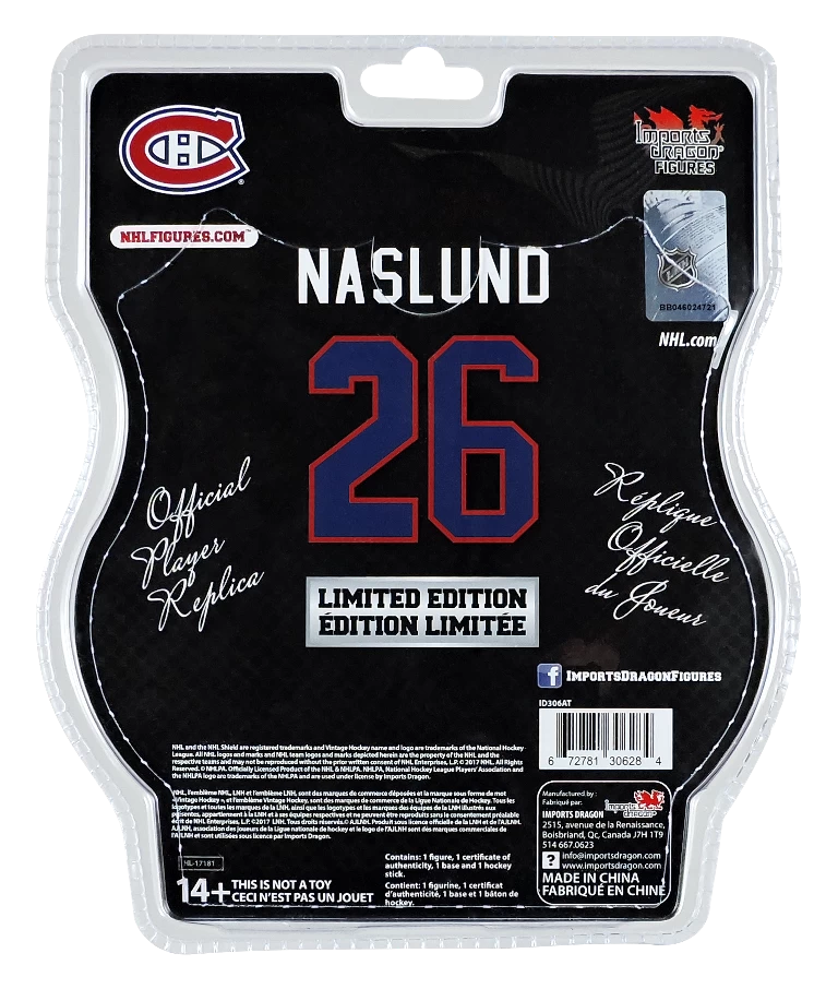 NHL - Montreal Canadiens - Mats Näslund - Limited Vintage Edition Figur 5 NHL - Montreal Canadiens - Mats Näslund - Limited Vintage Edition Figur – Bild 3
