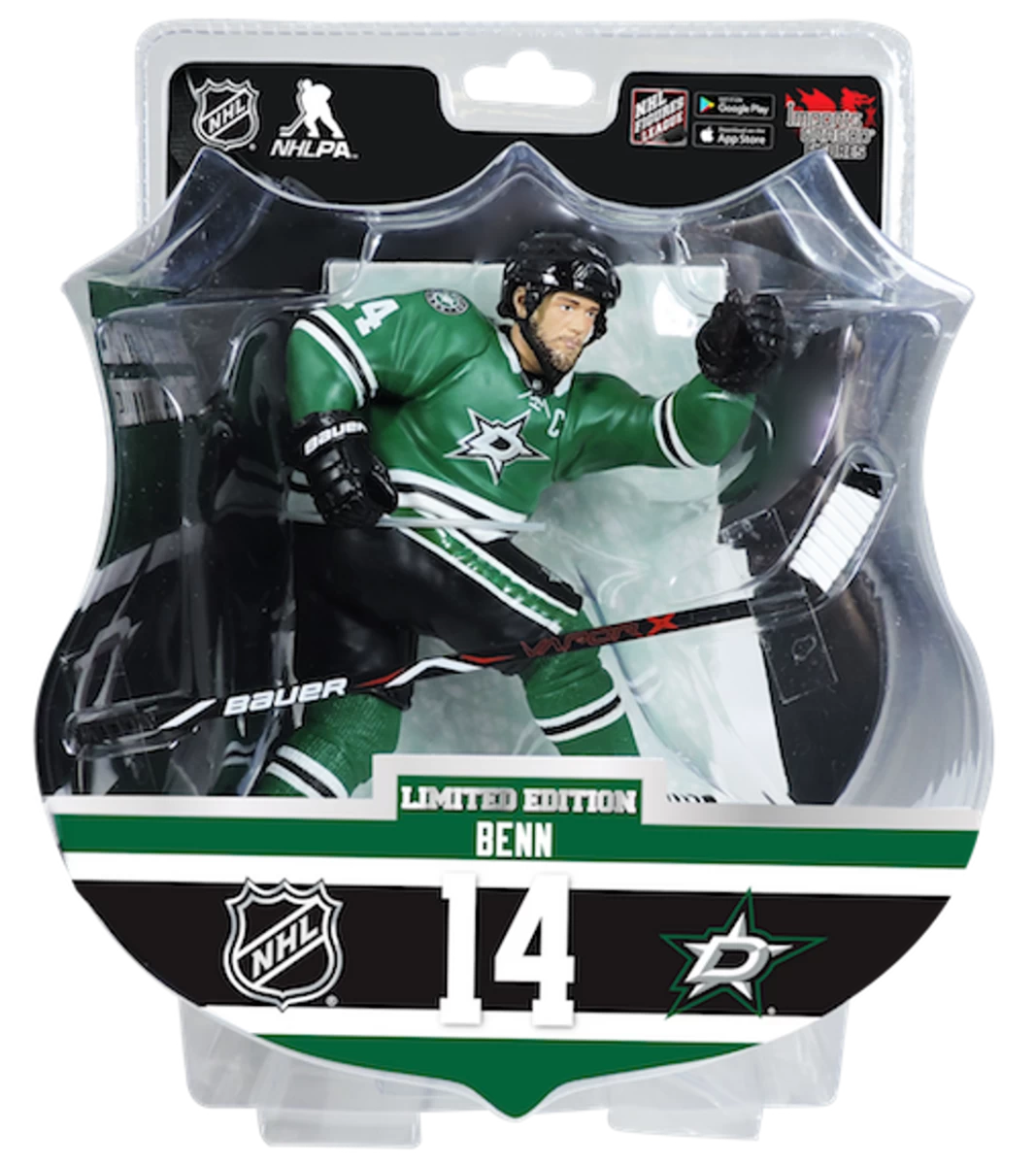 NHL - Dallas Stars - Jamie Benn - Limited Edition Figur 6 NHL - Dallas Stars - Jamie Benn - Limited Edition Figur – Bild 4