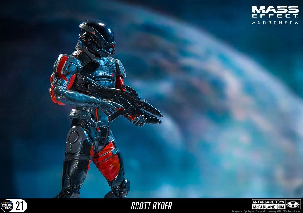 Mass Effect - Scott Ryder 17cm Color Tops Figur 5 Mass Effect - Scott Ryder 17cm Color Tops Figur – Bild 3