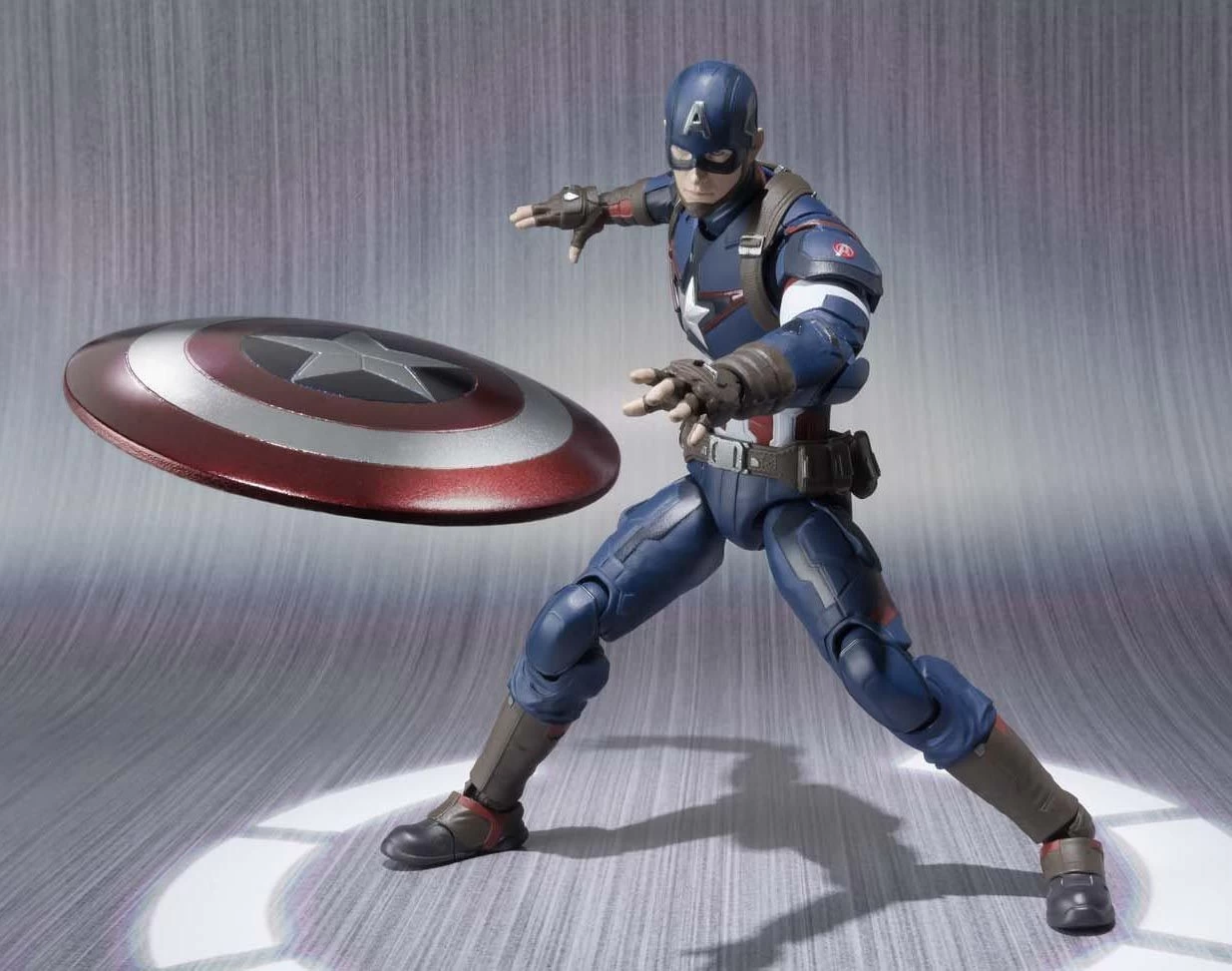 Avengers: Age Of Ultron - Captain America Figuarts Figur 7 Avengers: Age Of Ultron - Captain America Figuarts Figur – Bild 5