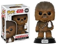 FUNKO POP! - Star Wars: The Last Jedi - Chewbacca With Porg Figur