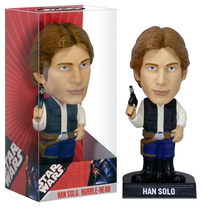 FUNKO Star Wars 30th. Ann. Han Solo Bobble-Head 3 FUNKO Star Wars 30th. Ann. Han Solo Bobble-Head