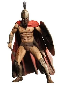 NECA 300 - King Leonidas 12" Figur Mit Sound