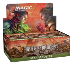 Wizards Of The Coast Magic - Krieg Der Brüder Draft-Booster Display (DE) -FUNKO Store dfefr