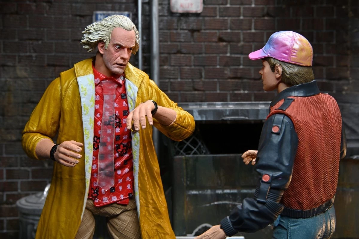 NECA Zurück In Die Zukunft 2 - Ultimate Doc Brown - Actionfigur 13 NECA Zurück In Die Zukunft 2 - Ultimate Doc Brown - Actionfigur – Bild 11