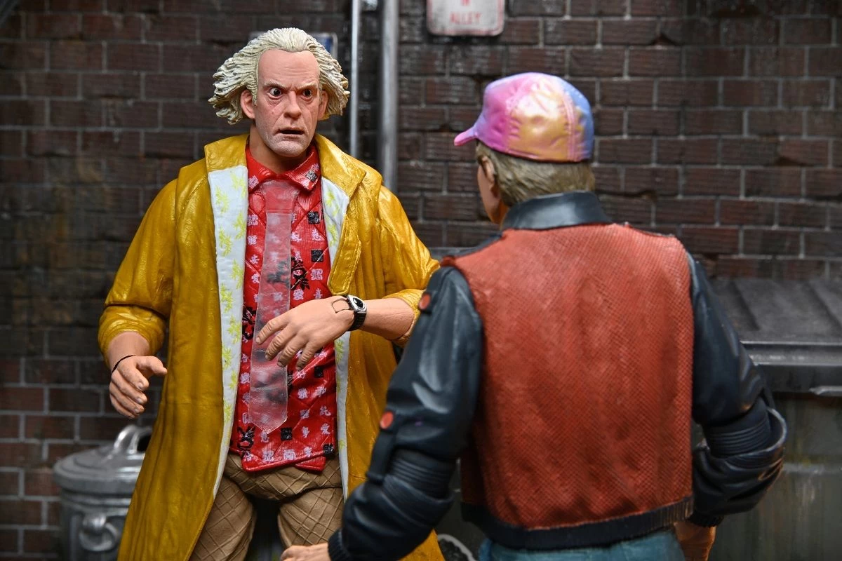NECA Zurück In Die Zukunft 2 - Ultimate Doc Brown - Actionfigur 14 NECA Zurück In Die Zukunft 2 - Ultimate Doc Brown - Actionfigur – Bild 12