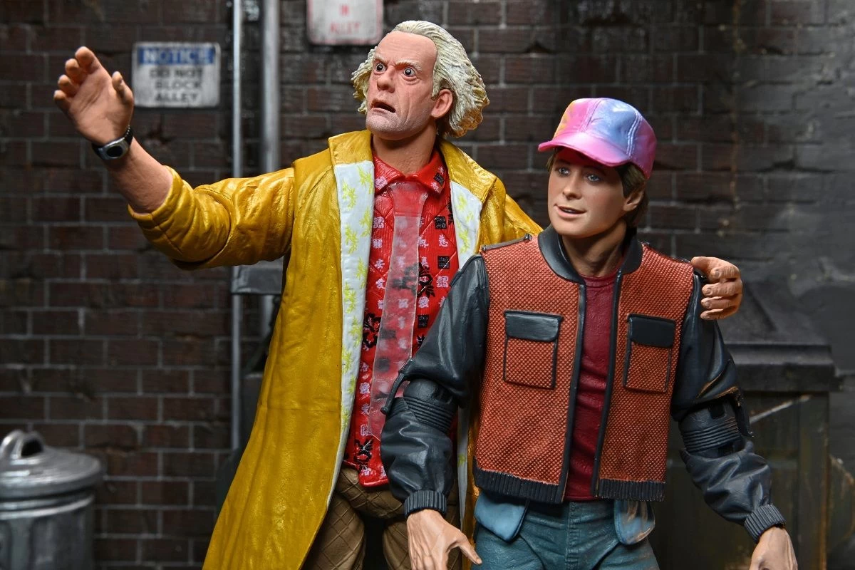 NECA Zurück In Die Zukunft 2 - Ultimate Doc Brown - Actionfigur 15 NECA Zurück In Die Zukunft 2 - Ultimate Doc Brown - Actionfigur – Bild 13