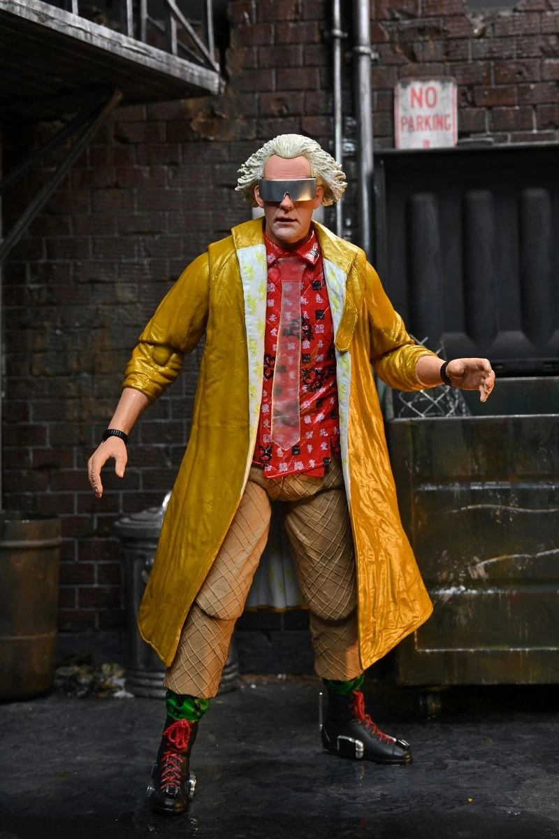 NECA Zurück In Die Zukunft 2 - Ultimate Doc Brown - Actionfigur 6 NECA Zurück In Die Zukunft 2 - Ultimate Doc Brown - Actionfigur – Bild 4